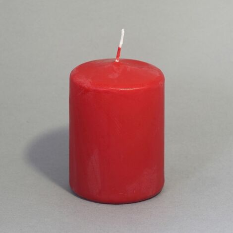 Kerze für Tafelaufsätze, rote Farbe, 7,5 cm, magische Lichter