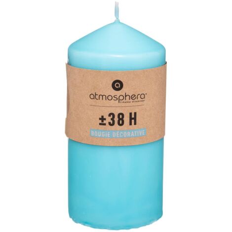 Kerze - türkisblau - 395 g
