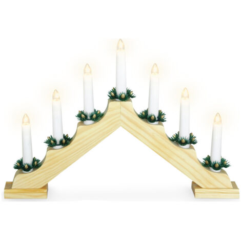Kerzenbrücke Schwibbogen B39xH31cm-AX8000180