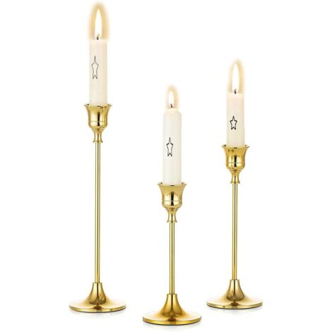 Kerzenhalter, goldene Metall-Kandelaber-Dekoration Vi