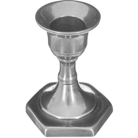 Kerzenhalter Marso Metall silber H7,5cm - Modell 1