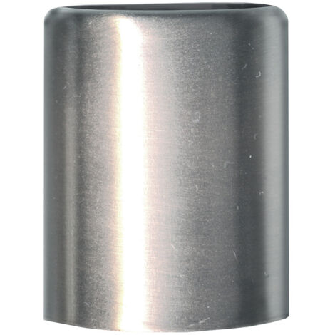Kerzenhalter Zubehör ,Accessorize' aus Metall, 7er Set, silber gebürstet, Ø innen 2cm, H 3,2cm