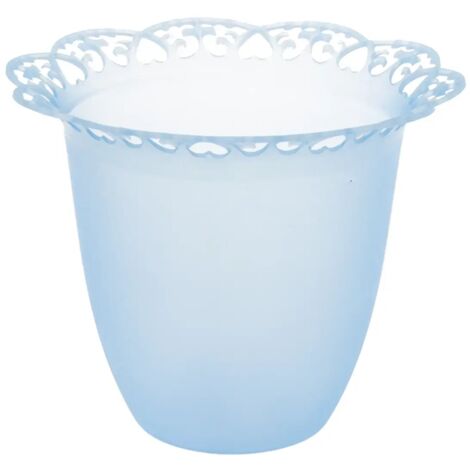Kerzenlaterne, Tropfkappe mit blauer Spitze