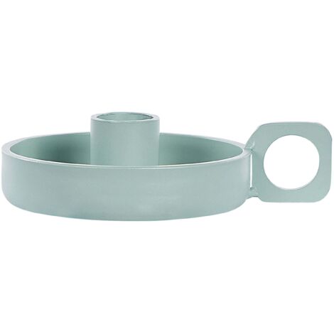 Kerzenständer CHORIO Metall 4 cm Mintgrün