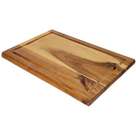 KESPER 28180-Tagliere, 32 x 21 x 1,5 cm, Colore: Marrone, Acacia, 32 x 21 x 1.5 cm