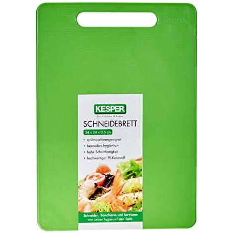 Kesper 30481 Tagliere in Plastica PE, Verde
