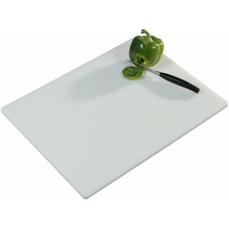 Kesper - Tagliere in materiale plastico, colore: Bianco
