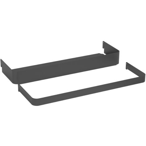 Kesseböhmer K-Line side Türregal, Ablage mit Reling (351 x 110 x 61 mm, anthrazit) von SOTECH