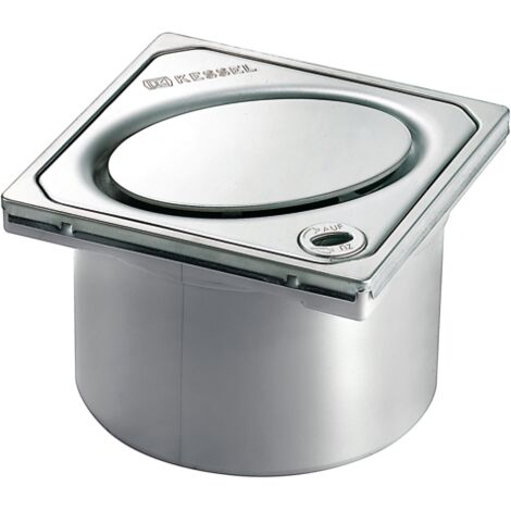 KESSEL Aufsatzstück 48202 Designrost Oval, 120x120,Lock&Lift