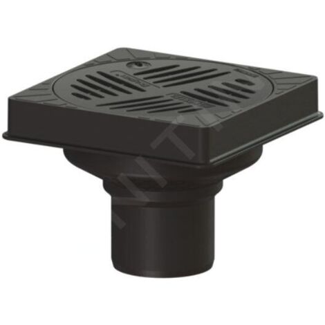 Kessel cave 67110B DN 100, en Ecoguss, cadre de support carré
