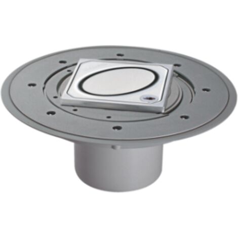 KESSEL Dünnbettaufsatz 48626 Designrost Oval,120x120