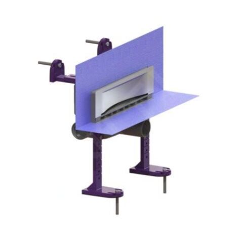 Kessel Scada - Caniveau de douche 36 cm, avec grille, acier inoxydable brossé 48000.03M