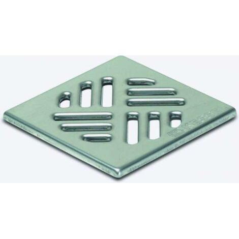 Kessel Schlitzrost 100x100mm, Edelstahl