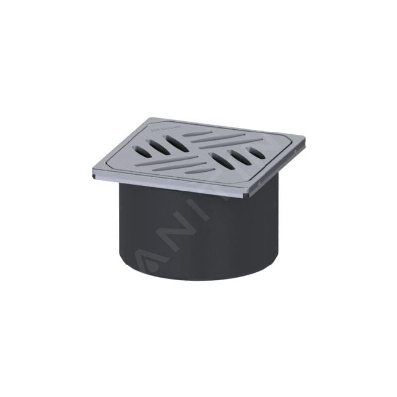 Kessel - Siphons salle d'eau - Vidage de sol, acier inoxydable 48225