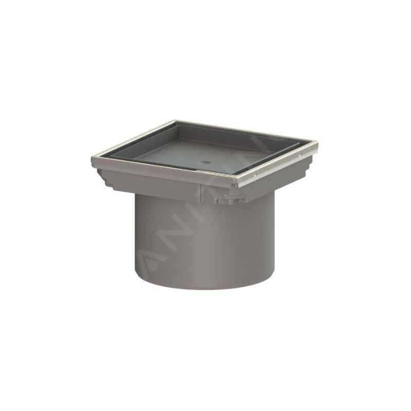 Siphons salle d'eau - Vidage de sol, grille pour l'insertion de carreaux 27211 - Kessel