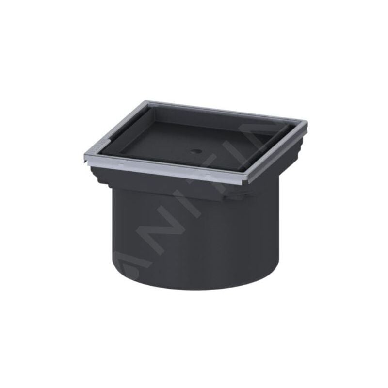 Kessel Siphons salle d'eau - Vidage de sol, grille pour l'insertion de carreaux 48211