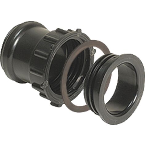 KESSEL Zulaufstutzen DN 70 39007 ABS, mit Dichtung und Gewindering