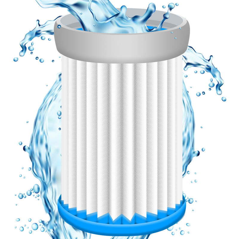 Kesser - Aspirateur de piscine Filtre de rechange Filtre de rechange jusqu'à 15 m³ (15000 litres),Filtre de rechange - Blanc