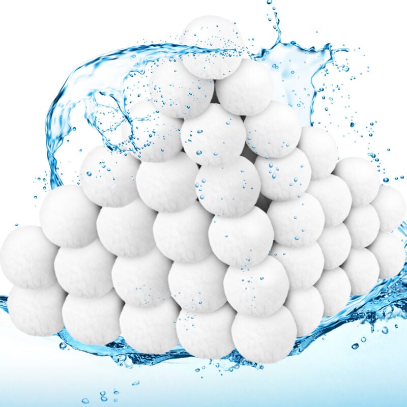 Kesser - Balles de filtration Polysphere Filtre Filtre à sable 700g remplaçant 25kg de sable de filtration Accessoires de remplacement Filtre de