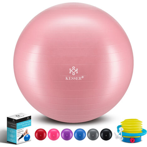 Ballon de yoga, fitness, gymnastique - diam 85 cm Vivezen