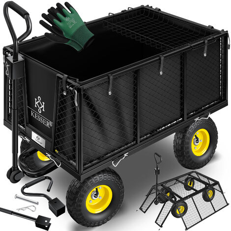 DACH Handwagen Gartenwagen Rollwagen Transportwagen NEU Bollerwagen 