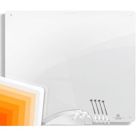 Kesser® Chauffage infrarouge | Chauffage mural infrarouge | Radiateur infrarouge | Chauffage | Panneau chauffant 425-550 W