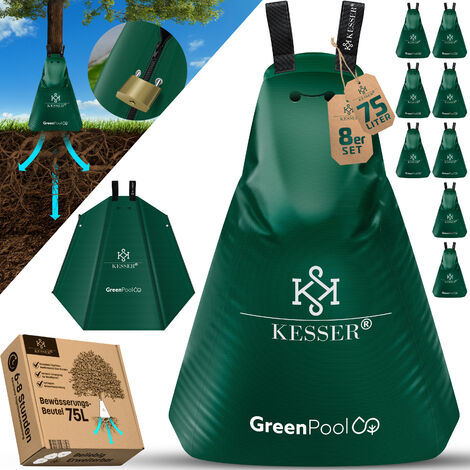 KESSER® Sacchetto per l'irrigazione degli alberi Sacchetto per l'acqua e sacchetto per l'irrigazione degli alberi  Sacchetto in PVC durevole e resistente ai raggi UV  Sacchetto per alberi Sistema di i