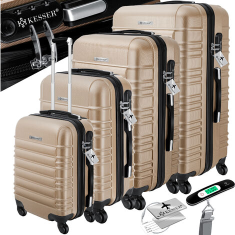 Trolley valigia con ruote piccola leggera viaggi aereo cabina Diamond Rosa  | BricoBravo