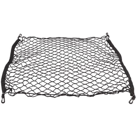 Kestek Gepäcknetz 80 x 50 cm, Ladungssicherungsnetz, schwarz