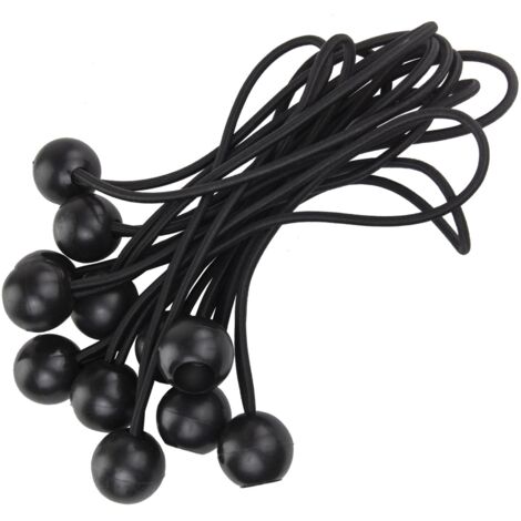 Kestek Planenspanner 20cm mit Kugel, Spanngummi, Gummispanner für Anhänger