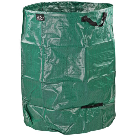 Kestek PP Gartenbeutel 500 Ltr Grün Strapazierfähige Tasche für Abfälle