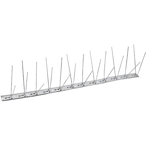 Kestek Vogelschutz Taubenabwehr Vogelabwehr Spikes 4-reihig 500mm V2A Metall
