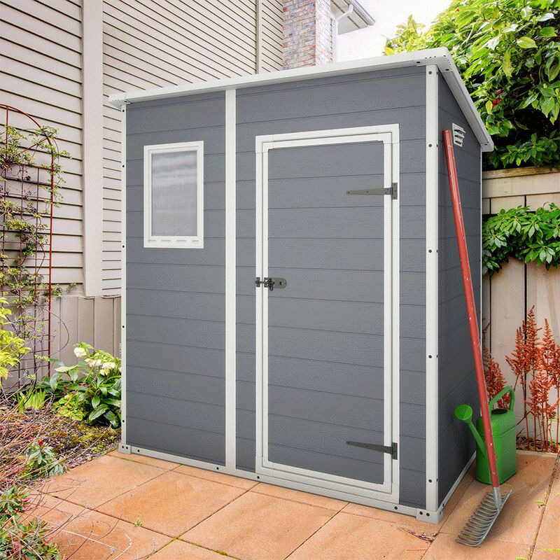 Abri en résine - premium manor 64SP - 2m² - Gris