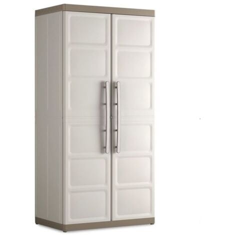 KETER - Armadio alto XL EXCELLENCE 89x54x182 Sabbia/Terra