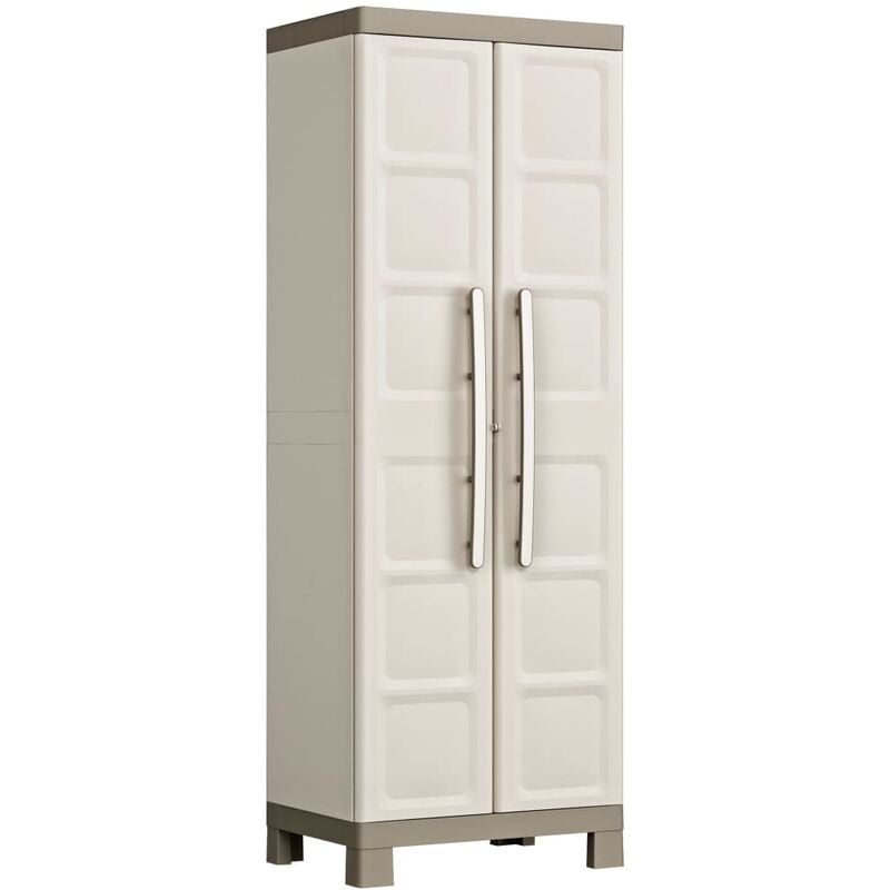 

Keter Armario de Almacenaje Beige Taupe 182 cm con Estantes Excellence - Beige