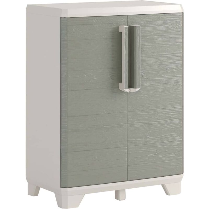 

Armario de Almacenaje Crema y Gris Topo 97 cm Base - Gris Topo - Keter