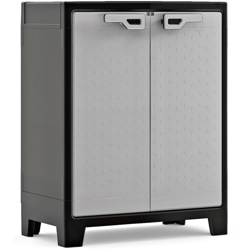 

Keter Armario bajo de almacenaje Titan negro y gris 100 cm - Negro