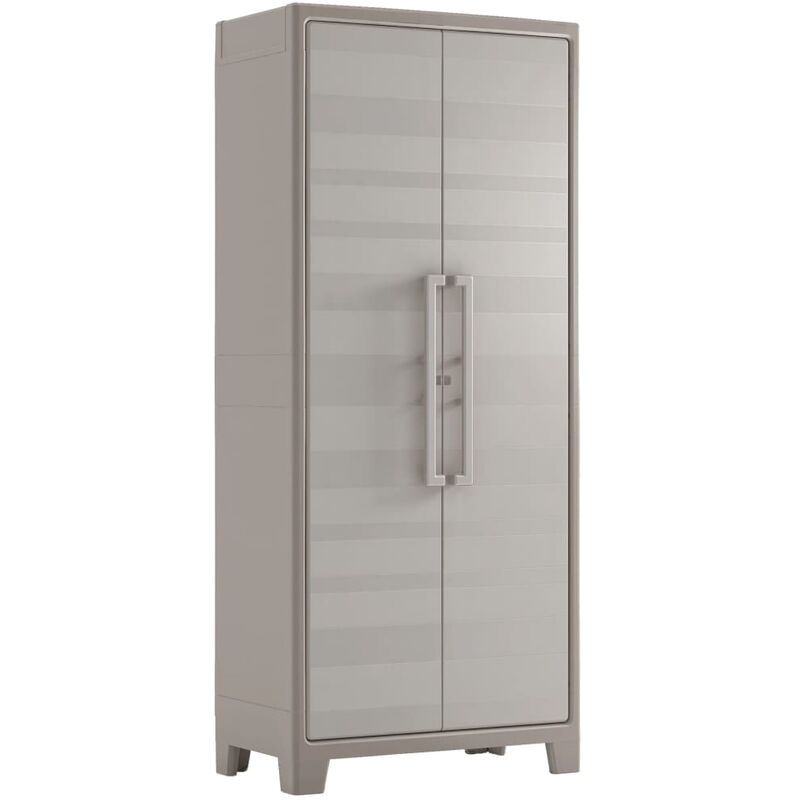 

Keter Armario de almacenaje multiusos Gulliver beige y marrón 182 cm - Beige