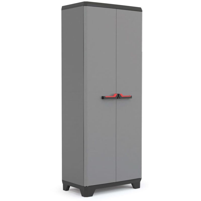

Keter Armario de almacenaje multiusos Stilo gris y negro 173 cm - Negro