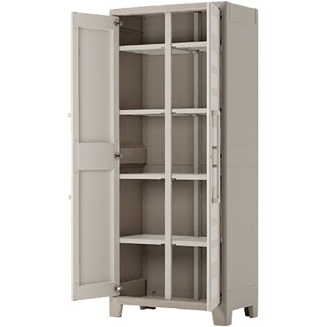 Keter Gulliver Multispace Xl - Armario Impermeable Cert. Ipx3 - ISTA 6 - 80X44X182H