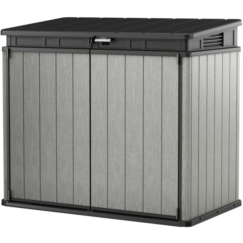 Coffre de jardin en résine Keter Brossium - 1150L - Gris