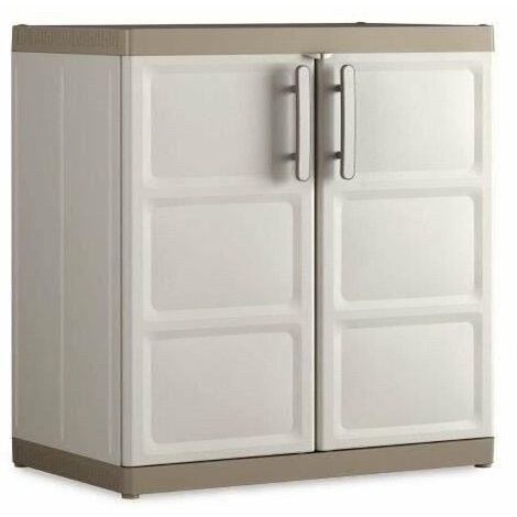 Armoire De Jardin Basse En Resine Brossium 1000 L Keter Leroy Merlin