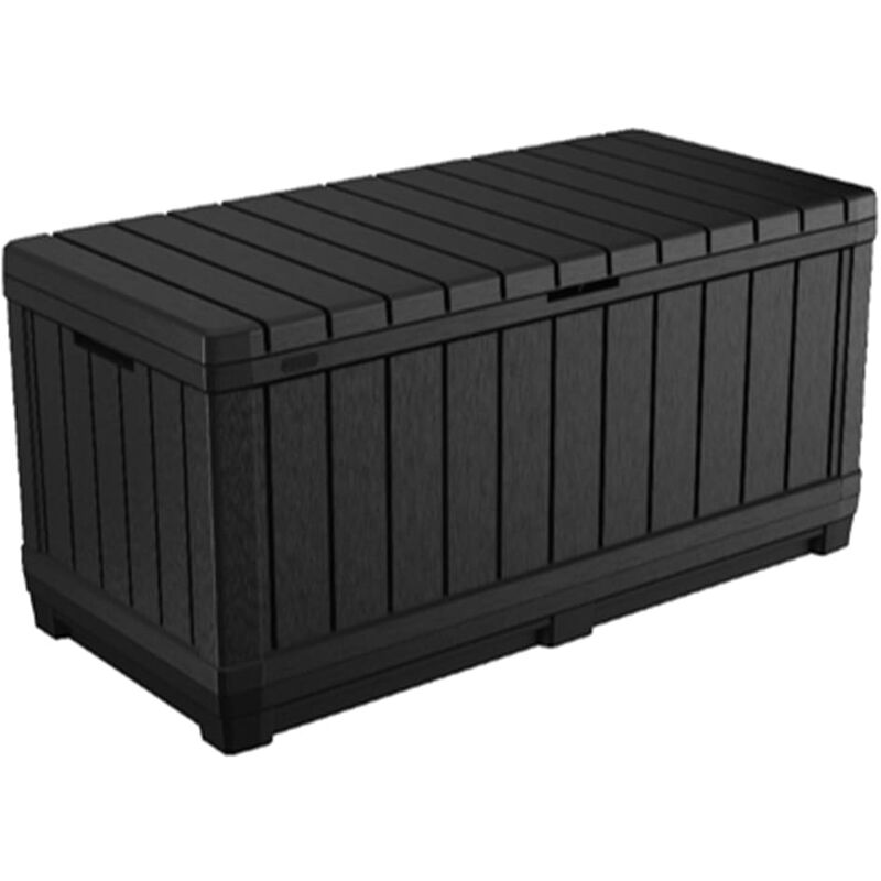 

Caja de almacenaje de jardín Kentwood 305 L gris antracita - Antracita - Keter