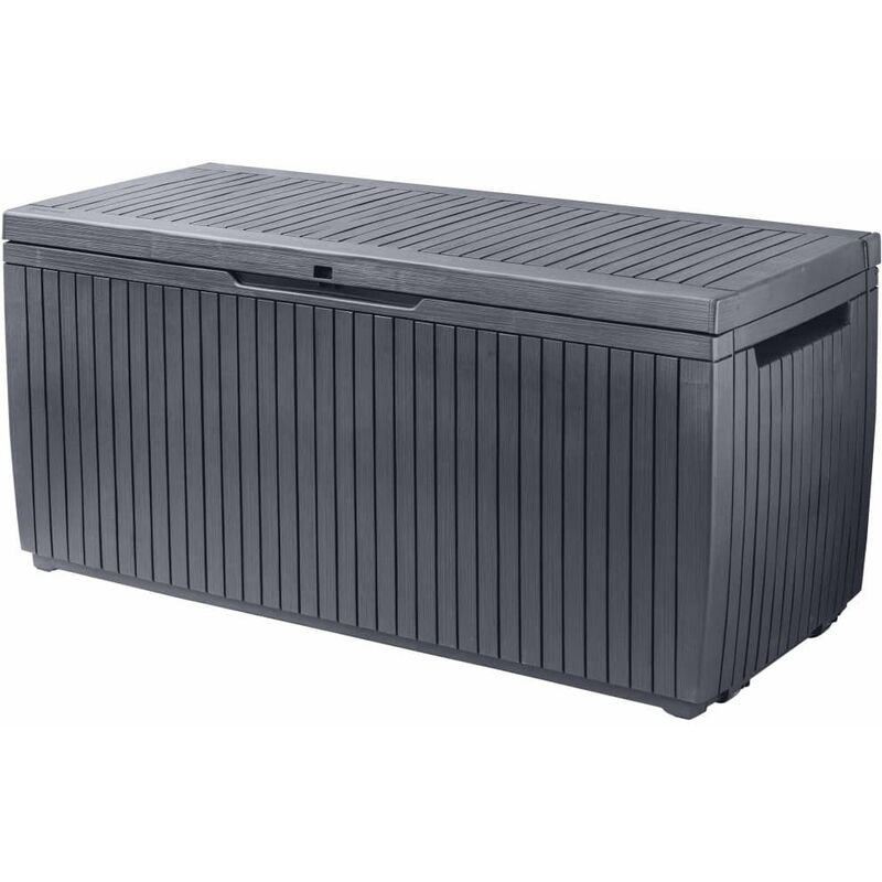 

Caja de almacenaje de jardín Springwood 305 L gris antracita - Antracita - Keter