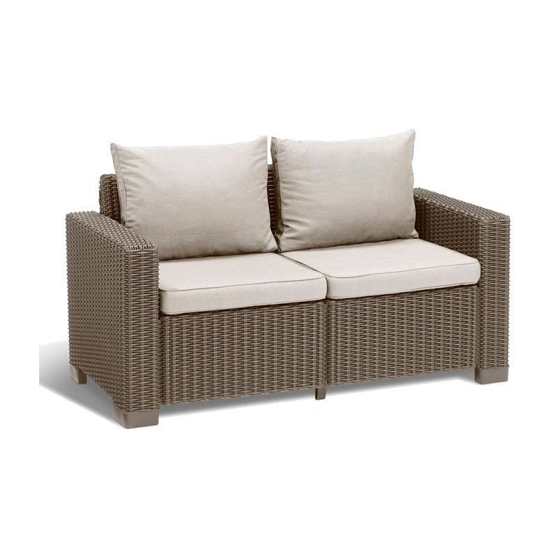 Canapé 2 Places california Cappuccino - Keter