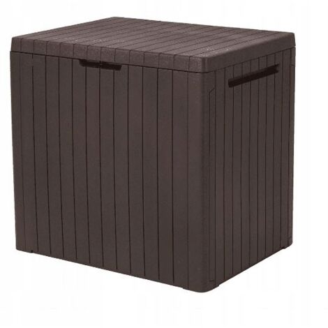 TRESICE FRANCE Keter City Storage 113L Gartenbox, braun