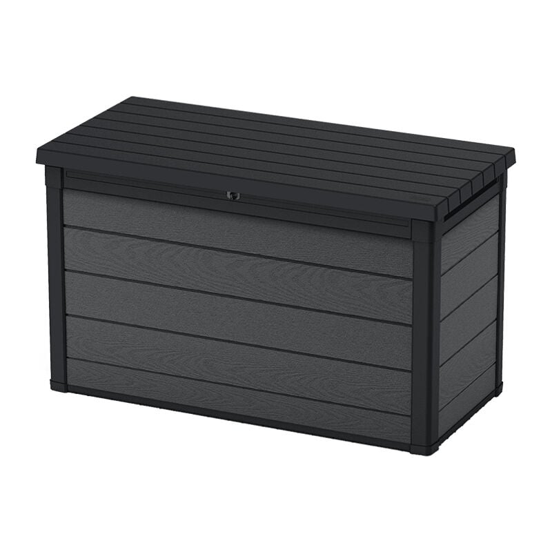 Coffre de rangement Cortina, coffre en résine résistant aux intempéries, Gris - 757L - 151.7 x 72 x 90 cm - Keter
