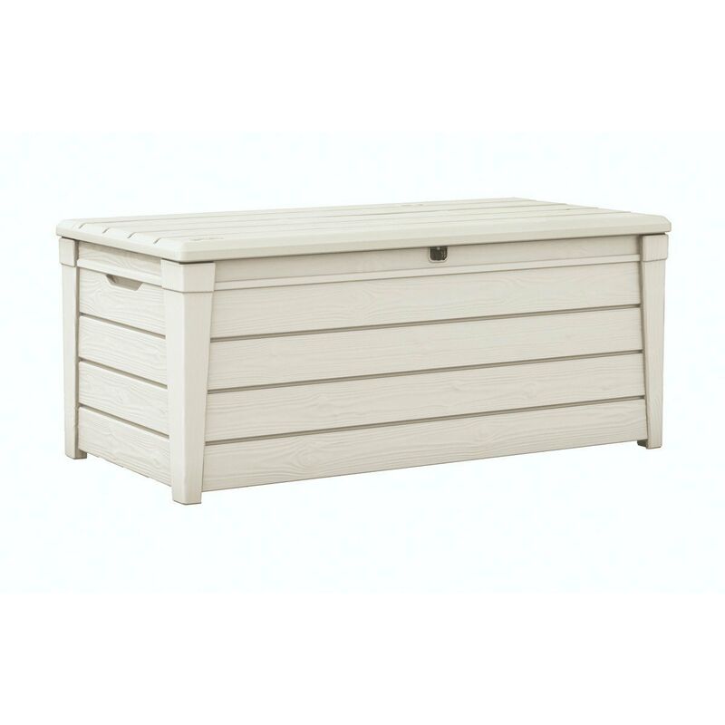 Baule brightwood Pool Box 120 Blanc - Keter
