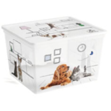 Keter CONTENITORE C BOX CUBE 40X34XH25CM PETS COLLECTION