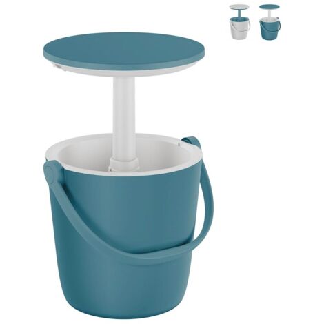Keter Coolbar Eimer Ocean Kühlfach Beistelltisch Tragbar Kühlbox Cocktailtisch